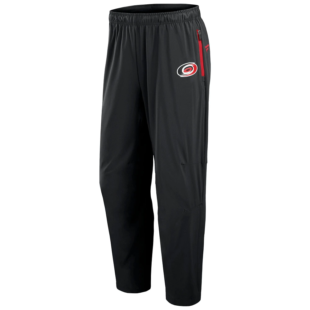 Men's Fanatics Black Carolina Hurricanes Authentic Pro Rink Pants