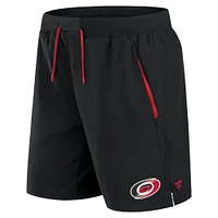 Men's Fanatics  Black Carolina Hurricanes Authentic Pro Rink Performance Shorts