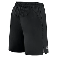 Short de patinoire professionnel authentique Fanatics Black Carolina Hurricanes pour hommes