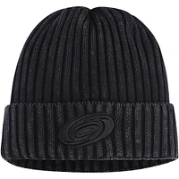Casquette en tricot à revers authentique Pro Road des Hurricanes de la Caroline Fanatics pour hommes