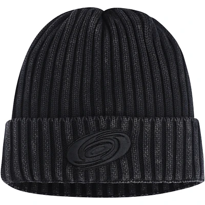 Casquette en tricot à revers authentique Pro Road des Hurricanes de la Caroline Fanatics pour hommes