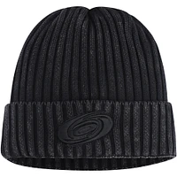Casquette en tricot à revers authentique Pro Road des Hurricanes de la Caroline Fanatics pour hommes