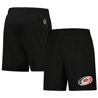 Men's Fanatics  Black Carolina Hurricanes Tech Training Shorts