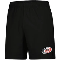 Men's Fanatics  Black Carolina Hurricanes Tech Training Shorts