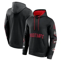 Sweat à capuche en polaire Fanatics Black Carolina Hurricanes Wild Winner pour hommes