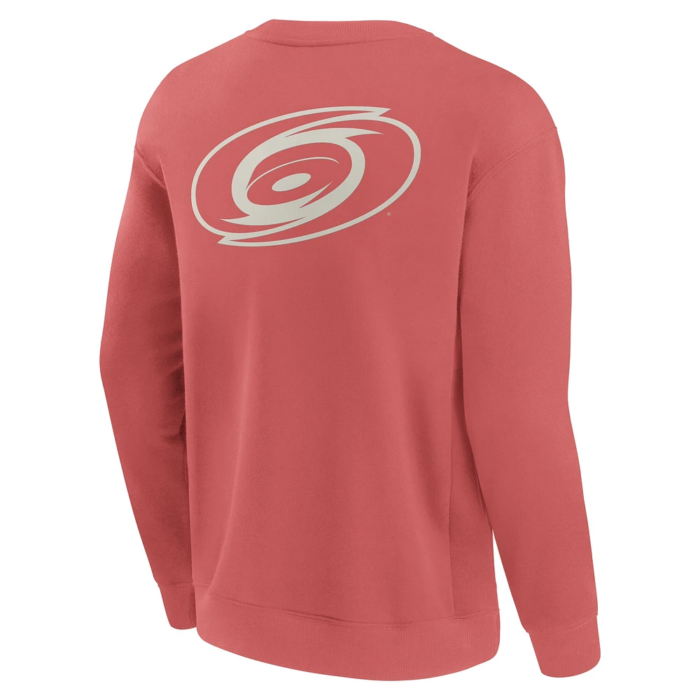Sweat-shirt à capuche rouge Carolina Hurricanes Elements Future Ground Lettering pour homme Fanatics