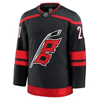 Men's Fanatics Sebastian Aho Black Carolina Hurricanes Home Premium Jersey