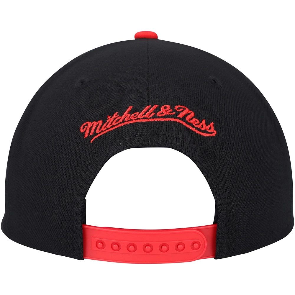 Casquette Snapback Core Team Ground 2.0 des Hurricanes de la Caroline noires de Mitchell & Ness pour homme