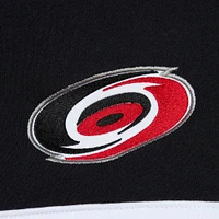 Men's Mitchell & Ness Red/Black Carolina Hurricanes Head Coach Pullover Hoodie