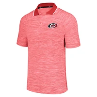 Men's MSX by Michael Strahan  Red Carolina Hurricanes Strategy Raglan Polo