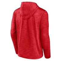 Sweat à capuche rouge pour homme des Hurricanes de la Caroline