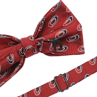 Men's Red Carolina Hurricanes Repeat Bow Tie