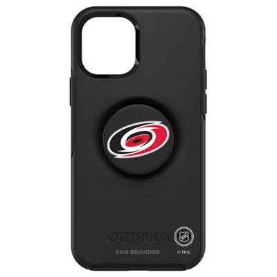 Carolina Hurricanes OtterBox Otter+Pop PopSocket Symmetry iPhone Case - Black