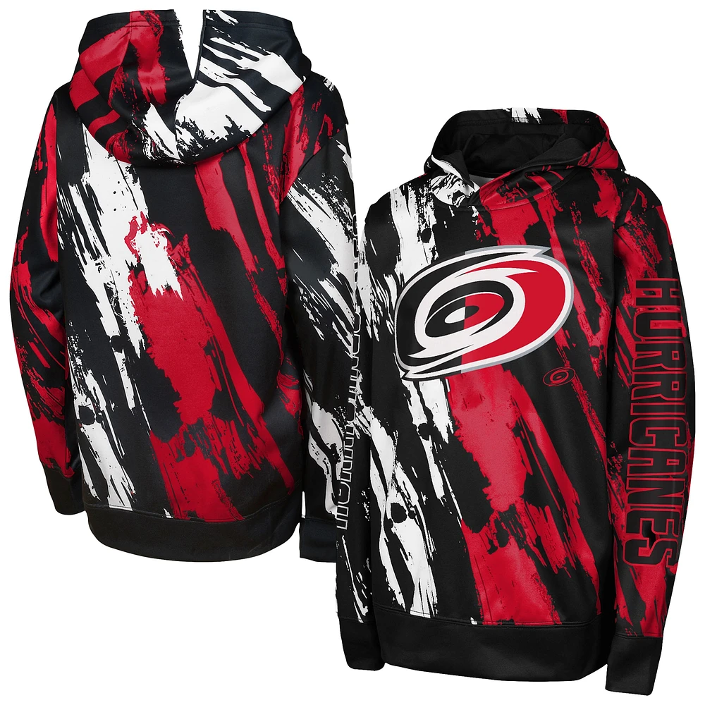 Preschool Red Carolina Hurricanes Master Snipe Pullover Hoodie