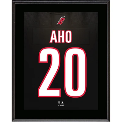 Sebastian Aho Carolina Hurricanes 10.5" x 13" Jersey Number Sublimated Player Plaque