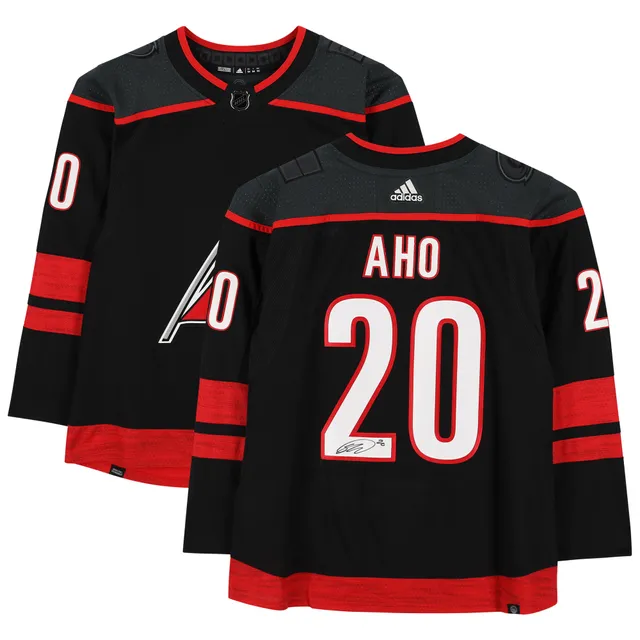 Sebastian Aho White Carolina Hurricanes Autographed 2022 NHL All-Star Game  adidas Authentic Jersey