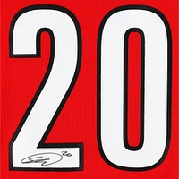 Sebastian Aho Carolina Hurricanes Autographed Red Adidas Authentic Jersey