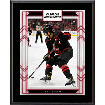 Seth Jarvis Carolina Hurricanes 10.5" x 13" Sublimated Player Plaque
