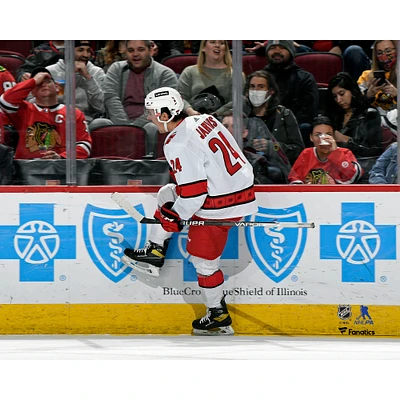 Seth Jarvis Carolina Hurricanes Unsigned Celebration Photograph