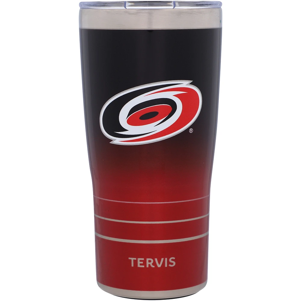 Tervis Carolina Hurricanes 20 oz. Gobelet de voyage en acier inoxydable Ombre