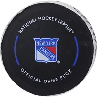 Teuvo Teravainen Carolina Hurricanes Game-Used Goal Puck from March 21, 2023 vs. New York Rangers