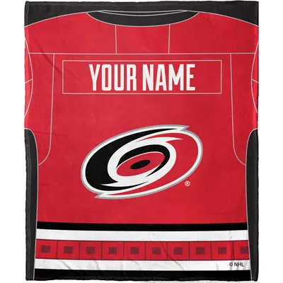 Carolina Hurricanes The Northwest Company 50'' x 60'' Personalized Silk Touch Sherpa Throw
