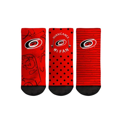 Unisex Rock Em Socks San Francisco 49ers Throwback Three-Pack Crew Sock Set Size: Small/Medium