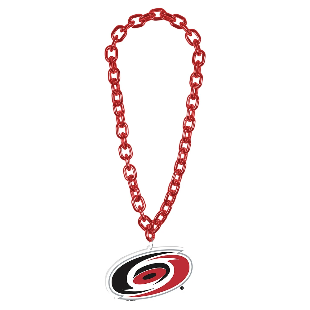 Collier WinCraft avec grand logo des Hurricanes de la Caroline