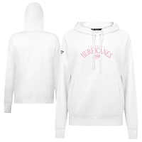 Women's Levelwear  White Carolina Hurricanes Mother's Day Adorn Pullover Hoodie
