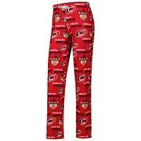 Pantalon en tricot à imprimé intégral Zest des Carolina Hurricanes de Concepts Sport pour femme