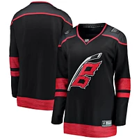 Maillot noir Fanatics Carolina Hurricanes Home Breakaway pour femmes