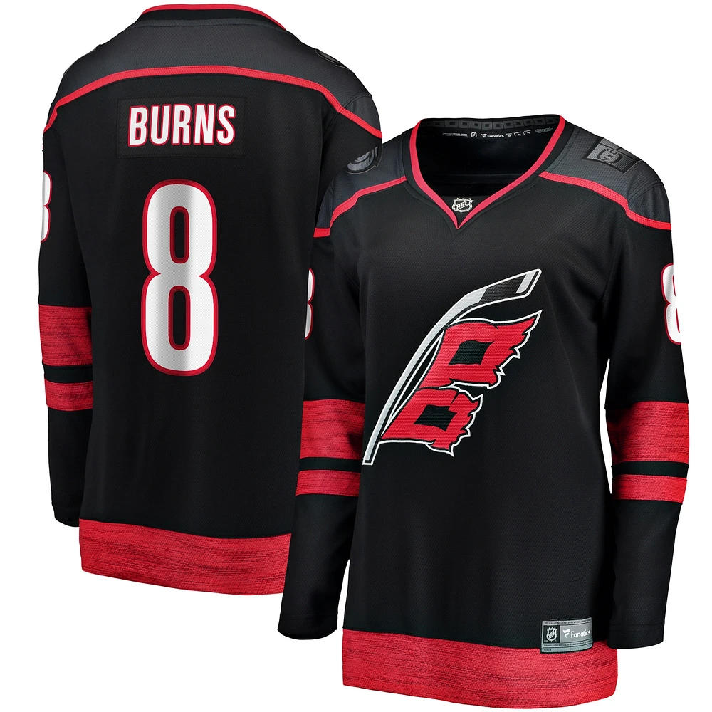 Women's Fanatics Black Carolina Hurricanes Home Breakaway Player Jersey