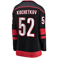 Women's Fanatics Pyotr Kochetkov Black Carolina Hurricanes Home Premier Breakaway Player Jersey