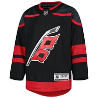 Maillot Alternate Premier des Black Carolina Hurricanes 2021/22 pour jeune