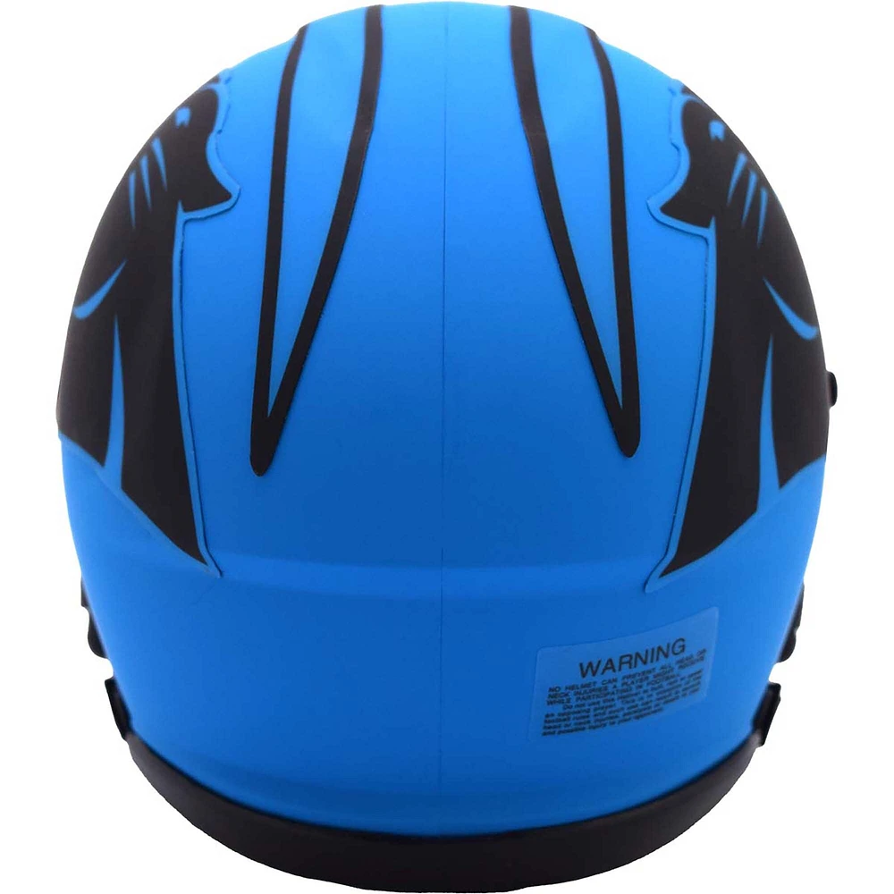  Carolina Panthers Riddell Rave Speed Mini Helmet