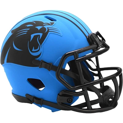 Carolina Panthers Riddell Rave Speed Mini Helmet