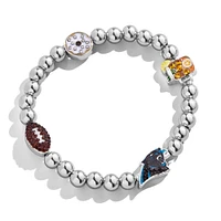 BaubleBar Carolina Panthers Localized Pisa Bracelet