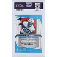 Brian Burns Carolina Panthers Autographed 2019 Panini Phoenix Gold Vinyl #157 #1/1 PSA Authenticated 9 Rookie Card