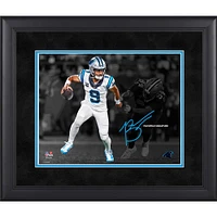 Bryce Young Carolina Panthers Framed 11" x 14" Spotlight Photograph - Facsimile Signature