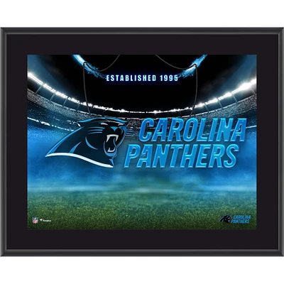 Carolina Panthers 10.5" x 13" Horizontal Team Logo Sublimated Plaque