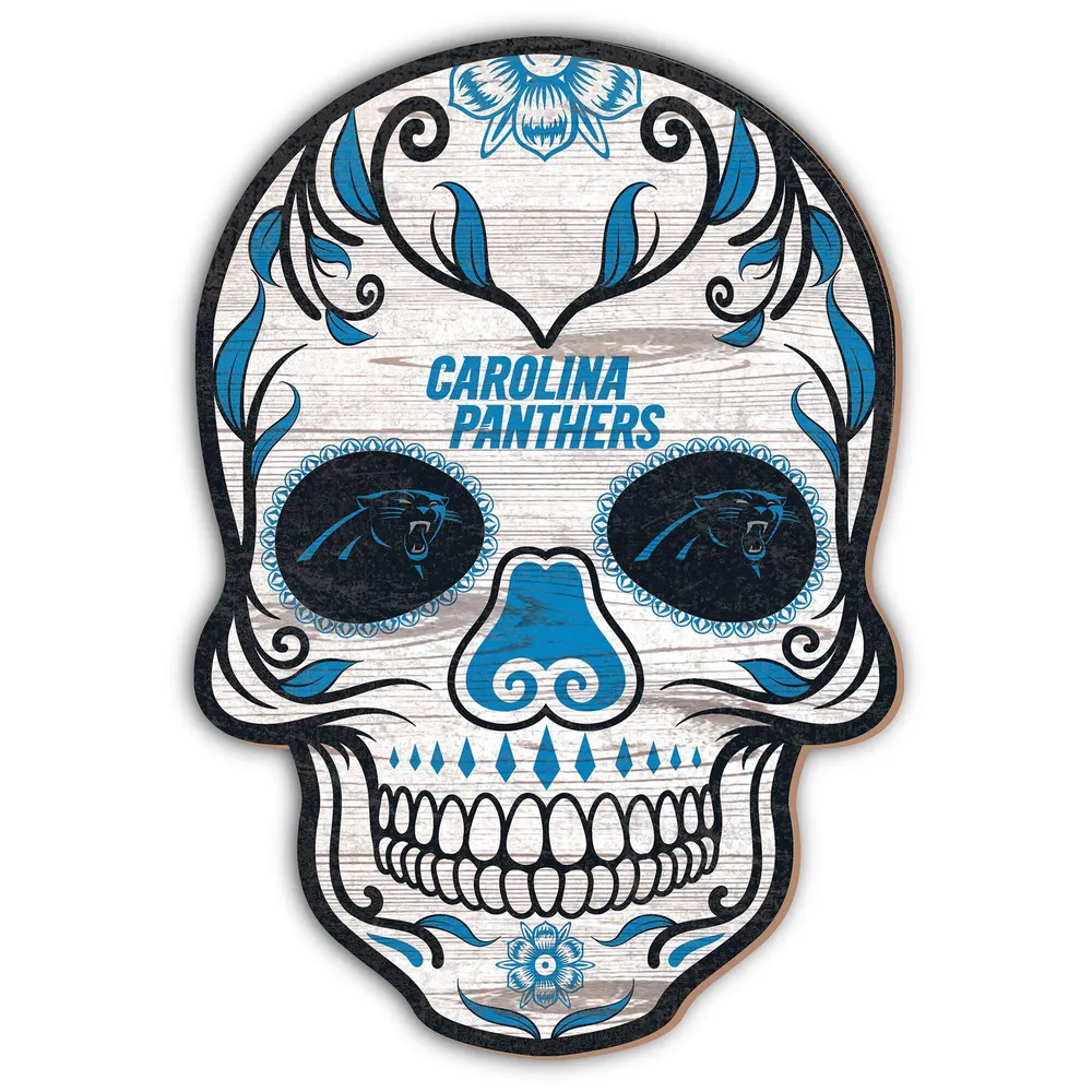 Lids Carolina Panthers 12'' Sugar Skull Sign