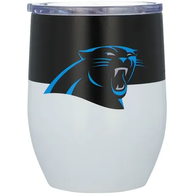 Carolina Panthers 16oz. Colorblock Stainless Steel Curved Tumbler