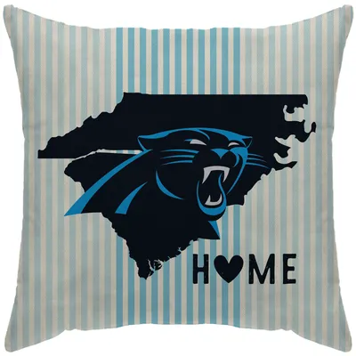 Carolina Panthers 18'' x 18'' Home State Duck Cloth Décor Pillow