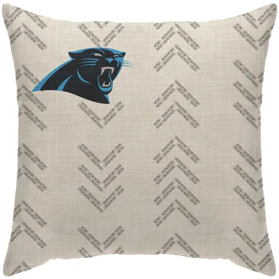 Carolina Panthers 18'' x 18'' Team Wordmark Decorative Throw Pillow