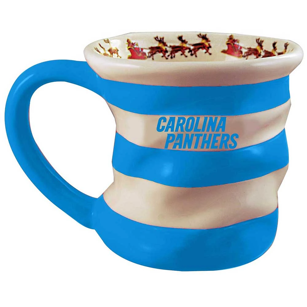 Panthers de la Caroline 18 oz. Tasse de vacances d'équipe