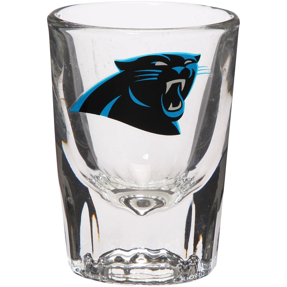 Panthers de la Caroline 2oz. Verre à Shot Collector Cannelé