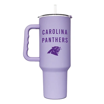 Carolina Panthers 40oz. Lavender Soft Touch Tumbler