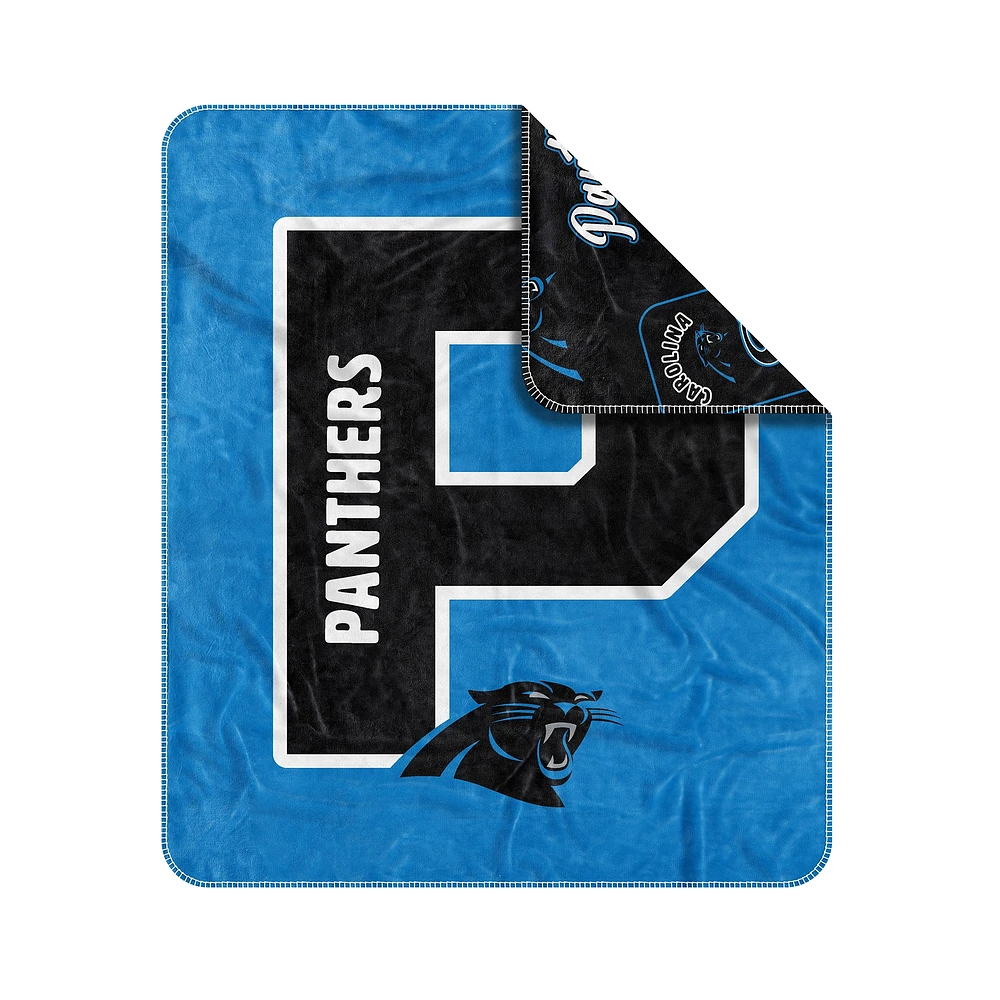 Carolina Panthers 50” x 60” Dream Weave Throw Blanket