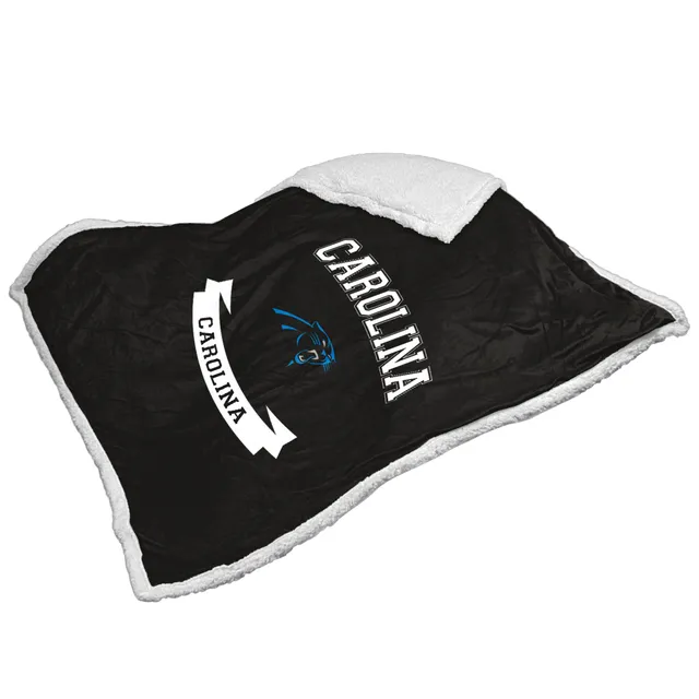 Northwest NFL Carolina Panthers Gridiron Fleece Throw Blanket, Team Colors, 50 x 60