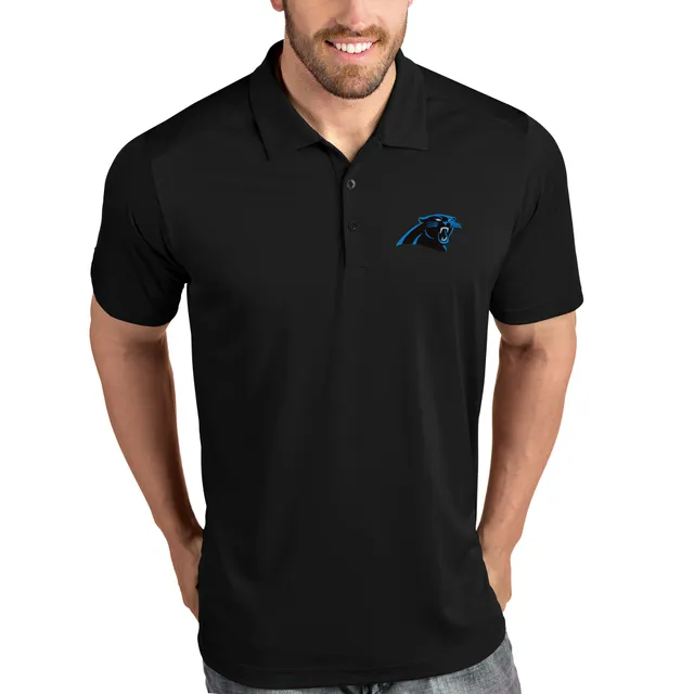 Men's Vineyard Vines Blue Carolina Panthers Pique Stretch II Polo